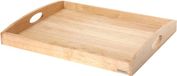 Continenta Dienblad rechthoekig, rubberhout, 54 x 42 cm