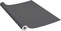 vidaXL Meubelfolie zelfklevend 500x90 cm PVC grijs