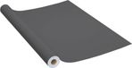 vidaXL Meubelfolie zelfklevend 500x90 cm PVC grijs