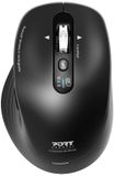 PORT Designs PORT Connect Business Muis - RF-draadloos + Bluetooth - Rechtshandig - 3200 DPI - 6 knoppen - zwart