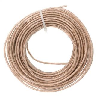 ProCable Tweelingsnoer - 10 meter (Transparant, 2 x 0.75 mm², 42 volt)