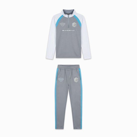 Black Bananas KIDS FOOTBALL TRACKSUIT Grey/white