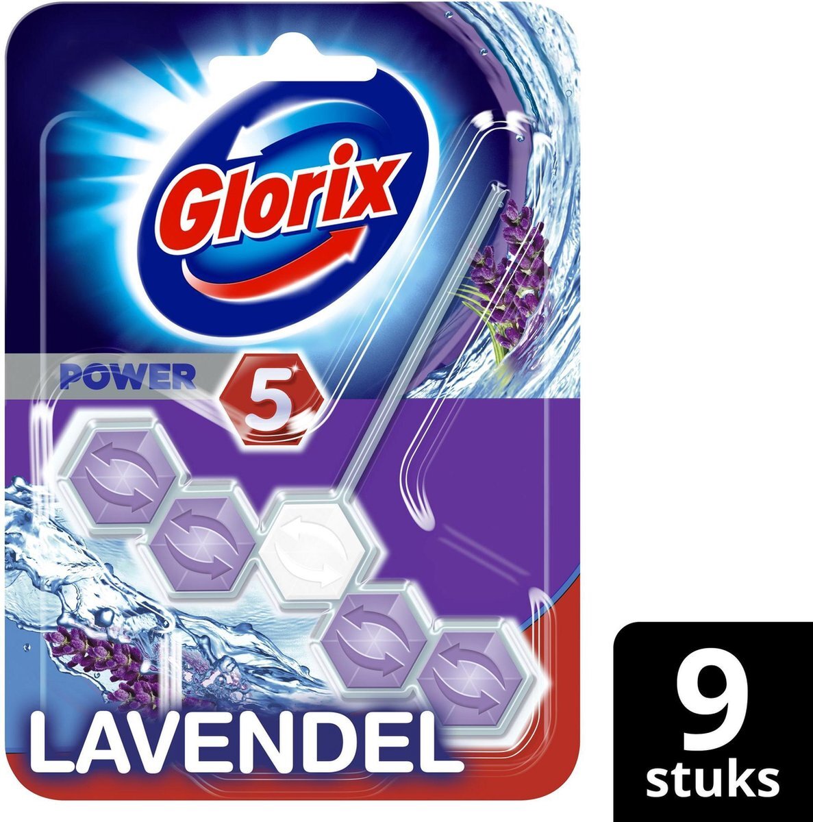 Glorix Power Lavendel Wc Blok