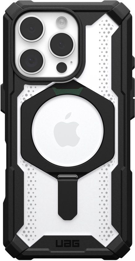 Urban Armor Gear UAG Plasma XTE MagSafe Hoesje voor iPhone 16 Pro - Black/Clear