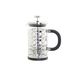 Item International Cafetière French Press cafetière noir avec inox 600 ml
