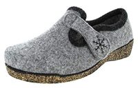 Fischer Dames Pantoffel - 205620-666 Lichtgrijs - Maat 37
