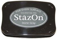 Tsukineko Stazon Sneldrogend Stempelkussen Stone Gray