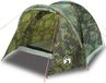 vidaXL Vistent 2-persoons waterdicht camouflage - groen - polyester - tunneltent