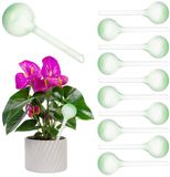 KADAX bewateringsballen 400ml voor planten, set van 10, automatische plantenbewatering, zelfbewaterende potplanten, kunststof waterballen (groen)
