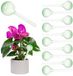 KADAX boules d'arrosage 400ml pour plantes, set de 10, arrosage automatique des plantes, plantes d'intérieur auto-arrosantes, boules d'eau en plastique (vert)