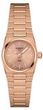 Tissot Montre Femme PRX 25 mm, numéro de modèle T137.010.33.506.00, couleur or rose