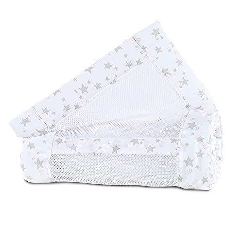 babybay babybay® Nestje Mesh-Piqué Maxi, Boxspring en Comfort wit sterren 168x24 cm