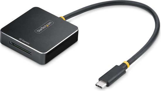 StarTech.com USB-C SD Express Kaartlezer, 10Gbps (1B-USB-C-SDE-ADAPTER) Zwart
