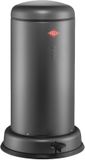WESCO Baseboy Prullenbak met Soft Close | 20 Liter | Metaal - Mat grafiet | Pedaalemmer