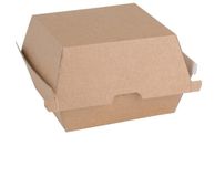 Fiesta Compostable composteerbare hamburgerdoosjes kraft klein (200 stuks)