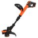 BLACK+DECKER 18V Grastrimmer 2.0Ah 25cm Strimmer met 2 messen Zonder Accu en lader - BCSTR918B-XJ