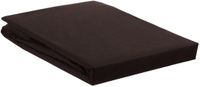 Ambiante Katoen Hoeslaken 200x220 cm Bruin