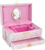 Musikspieldose GOKI Muziekdoos - Ballerina - Zwanenmeer - Roze