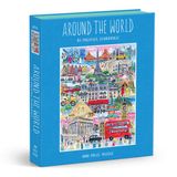 Michael Galison Michael Storrings Around The World 1000pc Book Puzzle