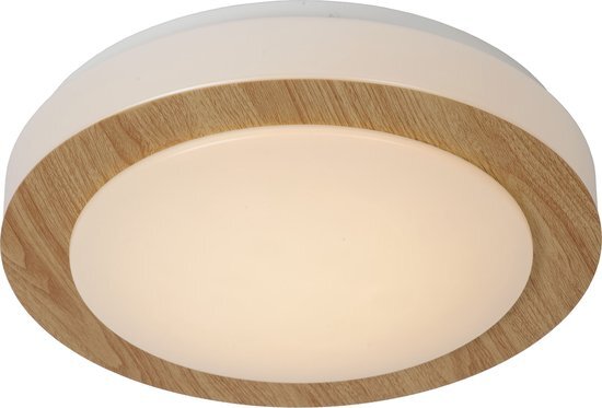 Lucide Plafonnière Dimy Licht hout 79179/12/72