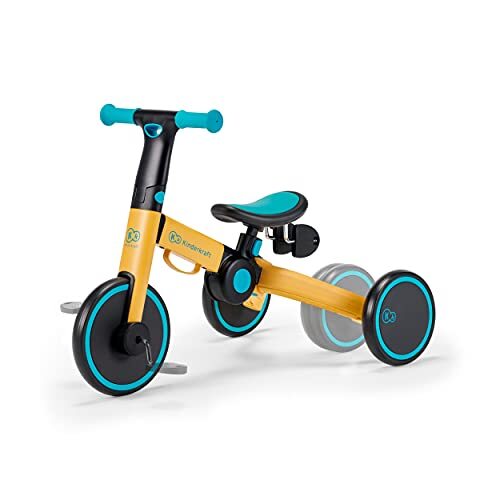 Kinderkraft Driewieler 4TRIKE, Primrose yellow