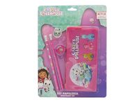 CyP Brands Gabby Schrijfwaren, Pennenetui, Gum, Puntenslijper, Potloden, Roze, Officiële Product