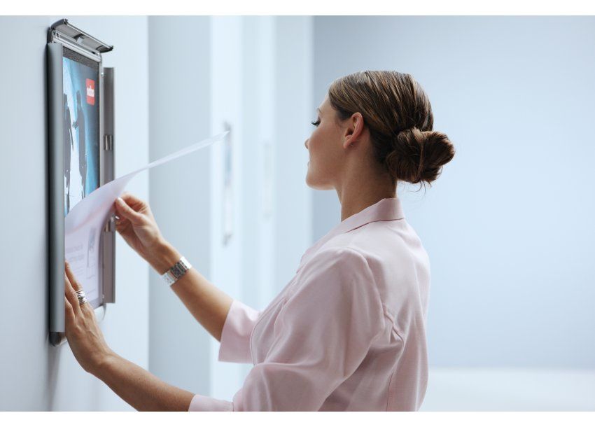 Nobo Clicklijst Reserve Covers A1 - Sign Holder Replacement Cover