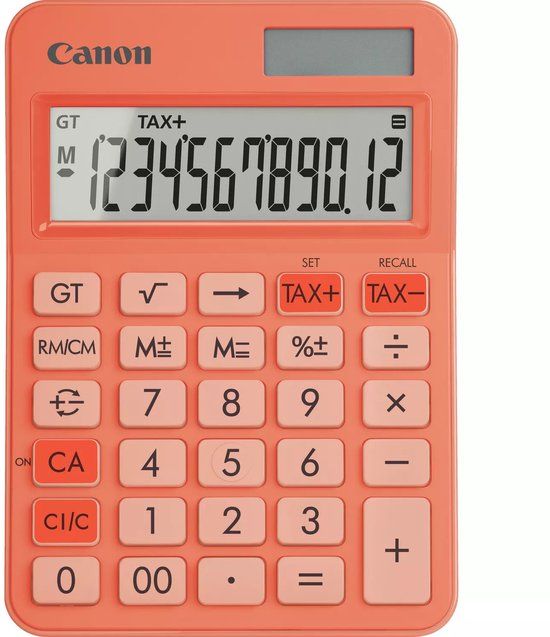 Canon LS-125KB-OR Zakrekenmachine Oranje