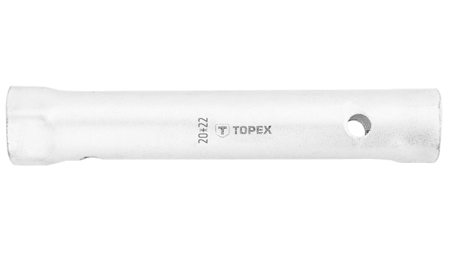 Topex Pijpsleutel 20x22mm 170mm Zeskant Aansluiting CrV Staal