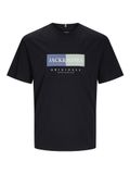 JACK&JONES JWHFREDERIKSBERG BOX TEE SS SN Heren T-shirts XXL Zwart Katoen