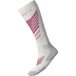 CRIVIT Chaussettes de ski fonctionnelles unisexes, 1 paire (Blanc/rose, 37/38)