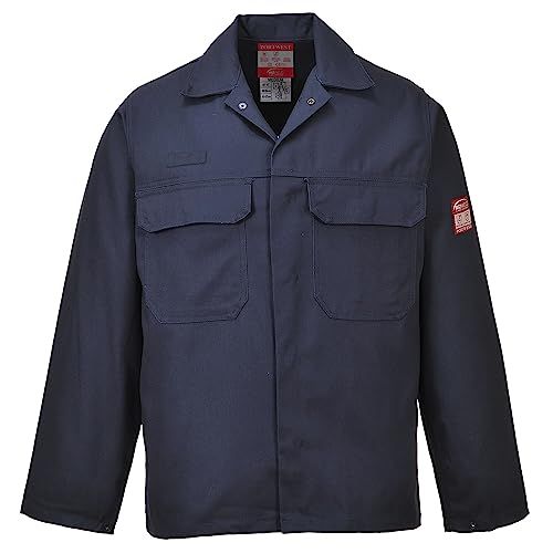 Portwest Bizweld Jacket - Marine - 4XL