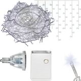ICICULE 500 Lampe d'extérieur LED, indice de protection IP44, lumière blanc froid, clignotant, 15 mètres