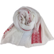 Gaynor Bongard Écharpes Blanc / Fuchsia