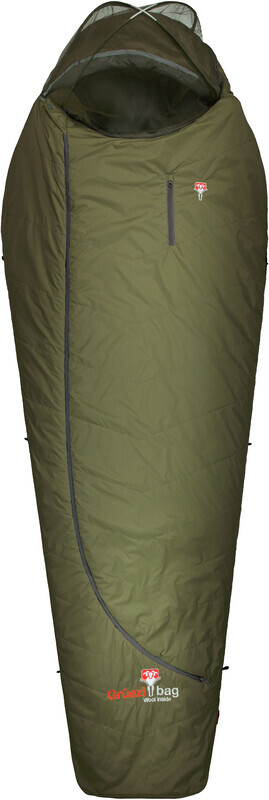 Grüezi-Bag Biopod Wool Survival Slaapzak, greenery