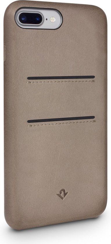 Twelve South Relaxed Leather Hoesje voor iPhone 7 Plus / 8 Plus - Taupe