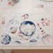 PETTI Artigiani Italiani - Amerikaanse placemats met digitale print, Amerikaanse placemats van stof en wasbaar (set van 2-30 x 45 cm) Kids 02, 100% Made in Italy