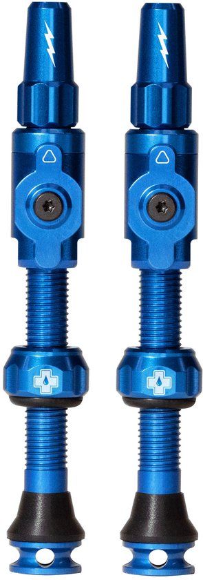 Muc-Off Big Bore Lite - Tubeless Ventiel - Presta Ventiel - 45mm - Blauw