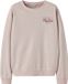NAME IT Meisjes Sweater NKFLOUISE LS NREG SWEAT UNB - Lotus - Maat 122/128