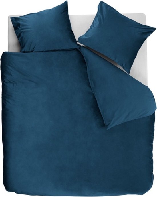 At Home Tender Dekbedovertrek Blauw - 200x200/220