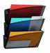 Alba MESHFILE N Set van 3 Wandmontage Brochure Manden Mesh Metaal Zwart