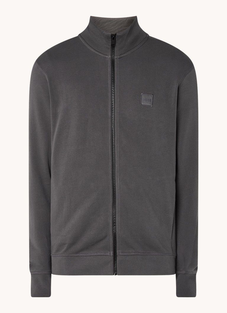 HUGO BOSS Zestart Sweat Vest with Logo and Pockets