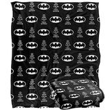 BATMAN Silky Touch Super Zachte Sprei Deken, 152 x 127 cm