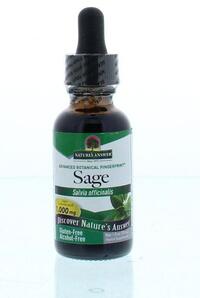 natures answer Salie/salvia extract alcoholvrij 30ml