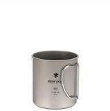 Snow Peak Mok in titanium enkele wand 450 ml zilver