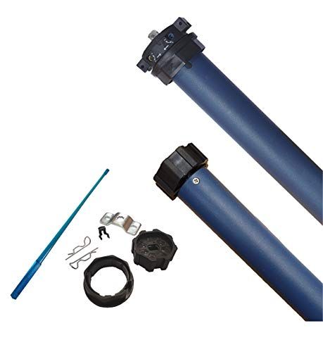 H heicko Rolluikmotor, rolluikaandrijving, 20 Nm, max. 45 kg, voor 60 mm achtkantas, mechanische eindschakelaar, 1 stuk