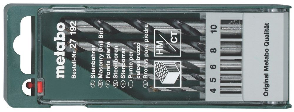 Metabo 627192000 Steenborencassette 5-delig