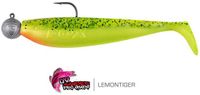 Fox Rage Bulk Loaded Zander Pro Shad UV Hot Olive