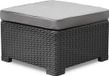 Allibert California Salontafel - 68x68x35cm - Grafiet