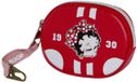 Betty Boop Varsity-Pill portemonnee voor munten, bordeaux, 12 x 8,5 cm